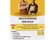 Lowongan Kerja Crew Outlet Geprek Gold Chick Tambun 2026