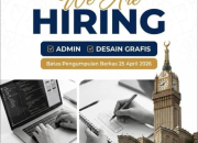 Loker Admin & Desain Grafis BSR Tour & Travel Purwakarta Terbaru 2026