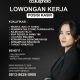 Lowongan Kerja Kasir di Oculus Photo Studio Purwakarta April 2026