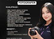 Lowongan Kerja Fotografer di Oculus Photo Studio Purwakarta 2026