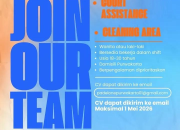 Lowongan Kerja Padel One Purwakarta Terbaru 2026: Posisi Front Desk & Court Assistance