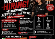 Lowongan Kerja Crew Distro & Live Content di BYAZ Terbaru 2026