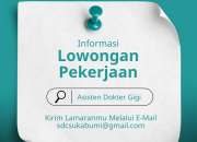 Lowongan Kerja Asisten Dokter Gigi Senyum Dental Care 2026