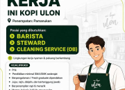 Lowongan Kerja Barista, Steward, & Cleaning Service Ini Kopi Ulon Pamanukan 2026