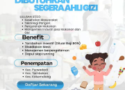 Lowongan Kerja Ahli Gizi Yayasan Mutiara Salsabila Subang 2026