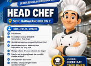 Lowongan Kerja Head Chef SPPG Kulon 2 Terbaru 2026 – untuk Lulusan SMA/SMK