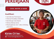 Lowongan Kerja Sambal Bagja – Posisi Cook, Waiter, & Kasir Terbaru 2026