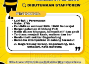 Lowongan Kerja Tianlala UPI Gerlong 2026 – Part Time Staff/Crew, untuk Lulusan SMA/SMK