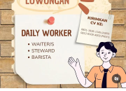 Lowongan Kerja Daily Worker di Shinkai Pool ‘n Cafe 2026 – Waiter, Steward, Barista