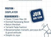 Lowongan Kerja Displayer di Ourwork.id Terbaru Mei 2026