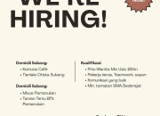 Lowongan Kerja Kopi Temu Subang: Rekrutmen Kru Cafe Banyak Penempatan Terbaru 2026