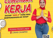 Lowongan Kerja Frontliner Gumilar Handphone & Elektronik Cikampek Terbaru 2026