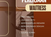 Lowongan Kerja Waitress di Kangen Kopi & Space Terbaru 2026