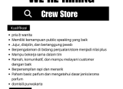 Lowongan Kerja Crew Store Renan Scent Parfum Store Purwakarta 2026