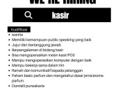 Lowongan Kerja Kasir Renan Scent Purwakarta Terbaru 2026