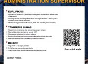Lowongan Kerja Dealer Branch Administration Supervisor Nusantara Sakti Group (Purwakarta) 2026
