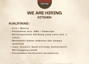 Lowongan Kerja Bagian Kitchen di Ciganea Kedai Kopi Penempatan Purwakarta Terbaru 2026