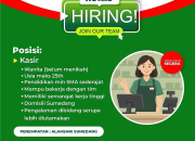 Lowongan Kerja Kasir Toko Alamsari Terbaru 2026 – Lulusan SMA/SMK Bisa Daftar!