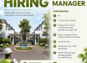 Lowongan Kerja Project Manager Cosmovilla Beverly di Purwakarta 2026