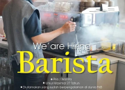 Lowongan Kerja Barista di Mat Peci Terbaru 2026 (Gourmet & Chill)