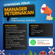 Lowongan Kerja Manager Peternakan di PT Wiragatra Sukses Gemilang Subang 2026