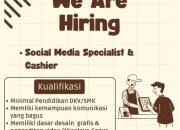 Lowongan Kerja Social Media Specialist & Cashier Cafe Mantap Djiwa Pamanukan Terbaru 2026