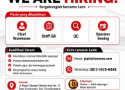 Lowongan Kerja PT IE MOTO (IEM) Terbaru: Buka 4 Posisi Strategis di Subang