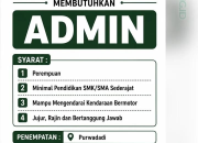 Lowongan Kerja Admin di Purwadadi Subang – Distributor Bahan Bangunan Terbaru 2026