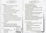 Lowongan Kerja di Nadilastuff Antapani Terbaru 2026 – Dicari Admin Marketplace & WhatsApp Lulusan SMA/SMK Sederajat