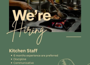 Lowongan Kerja Kitchen Staff di Kawa Coffee & Eatery Galaxy Terbaru 2026