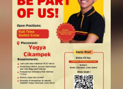 Lowongan Kerja Full Time Outlet Crew Kabobs Premium Kebab di Yogya Cikampek Terbaru 2026