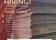 Loker Asisten Gudang PT Mitra Niaga Mahkota Mustika Jaya Terbaru 2026
