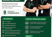Lowongan Kerja Product Consultant (Promotor) OPPO Penempatan Purwakarta Terbaru