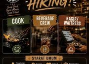 Lowongan Kerja Cook, Beverage Crew, & Kasir/Waitress di Kedai Juanda 105 Terbaru 2026