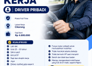 Lowongan Kerja Driver Pribadi di Cikarang Terbaru 2026 Gaji Start Rp 4 Juta