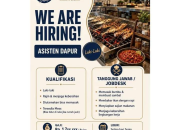 Lowongan Kerja Asisten Dapur Seafood Segar Mantap Purwakarta Terbaru 2026