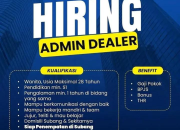 Lowongan Kerja Admin Dealer Yamaha Gerbang Cahaya Subang Terbaru 2026