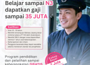 Lowongan Kerja Driver di Jepang Lowongan Kerja Luar Negeri Soken Academy 2026 – Gaji 35 Juta