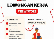 Lowongan Kerja RH Store Terbaru 2026 : Buka Posisi Crew Store Terbiasa Konten & Review Promo