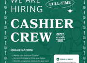 Lowongan Kerja Warkop Sumber Makmur – Cari Cashier & Runner Crew Terbaru 2026