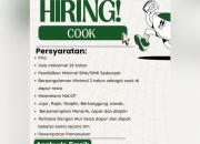 Lowongan Kerja Cook Terbaru 2026 di Ini Kopi Ulon Pamanukan Terbaru 2026
