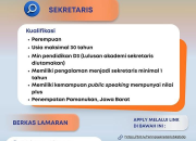 Lowongan Kerja Sekretaris PT BKS Pamanukan Terbaru 2026