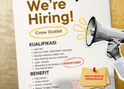 Lowongan Kerja Crew Outlet DAWA Minuman Rempah Terbaru 2026
