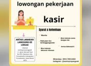 Lowongan Kerja Kasir Warkop Ropang Purwakarta Terbaru 2026