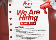 Lowongan Kerja Admin Kasir di Rumah Cantik Aini Terbaru 2026