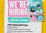 Lowongan Kerja Crew Store K3MART Terbaru Agustus 2026