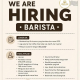 Lowongan Kerja Barista Widia Cup Cake Subang Kota Terbaru 2026