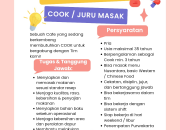 Lowongan Kerja Cook / Juru Masak di Cafe Berkembang Purwakarta Terbaru 2026