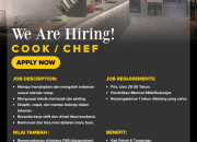 Lowongan Kerja Cook/Chef & Content Creator di FOMO Pool & Bistro Purwakarta 2026