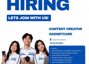 Lowongan Kerja Content Creator Gadgetcare CV Multi Graha Radhika Purwakarta Terbaru 2026